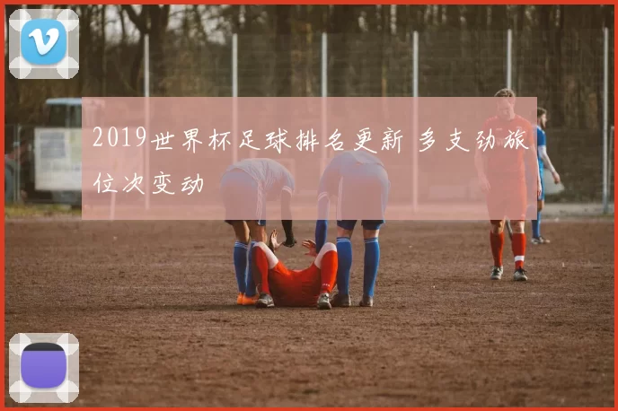 2019世界杯足球排名更新 多支劲旅位次变动