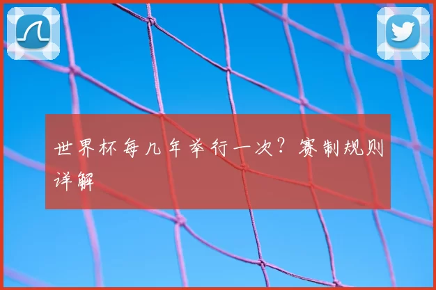 世界杯每几年举行一次？赛制规则详解
