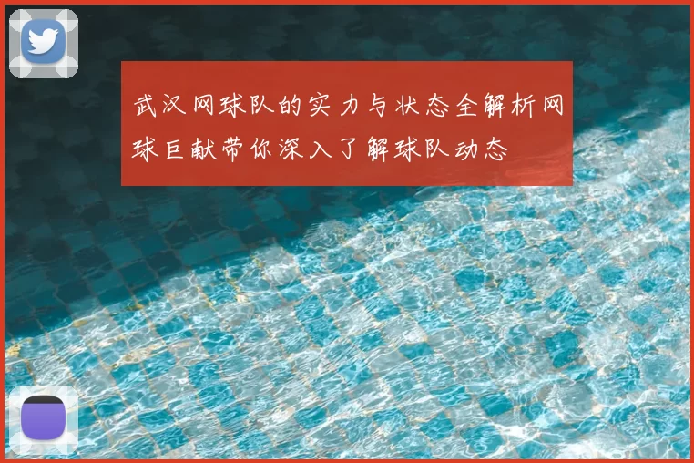 武汉网球队的实力与状态全解析网球巨献带你深入了解球队动态