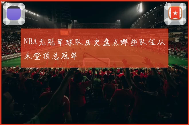 NBA无冠军球队历史盘点哪些队伍从未登顶总冠军